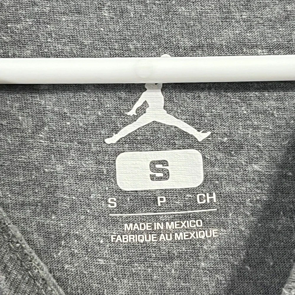 Jordan Brand Michael Jordan Graphic T-Shirt Gray Heather Mens Small Jumpman